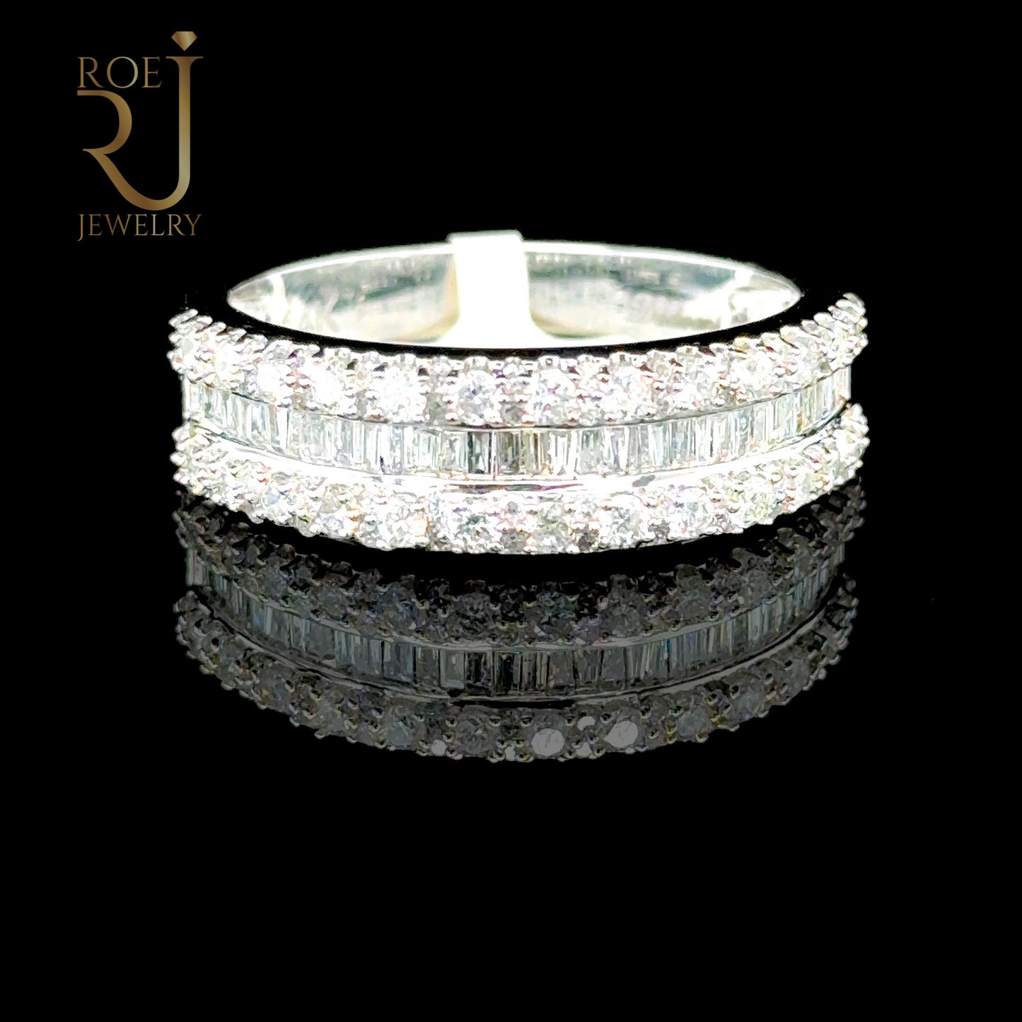 1.15ct Diamond Solitaire Ring 14K White Gold