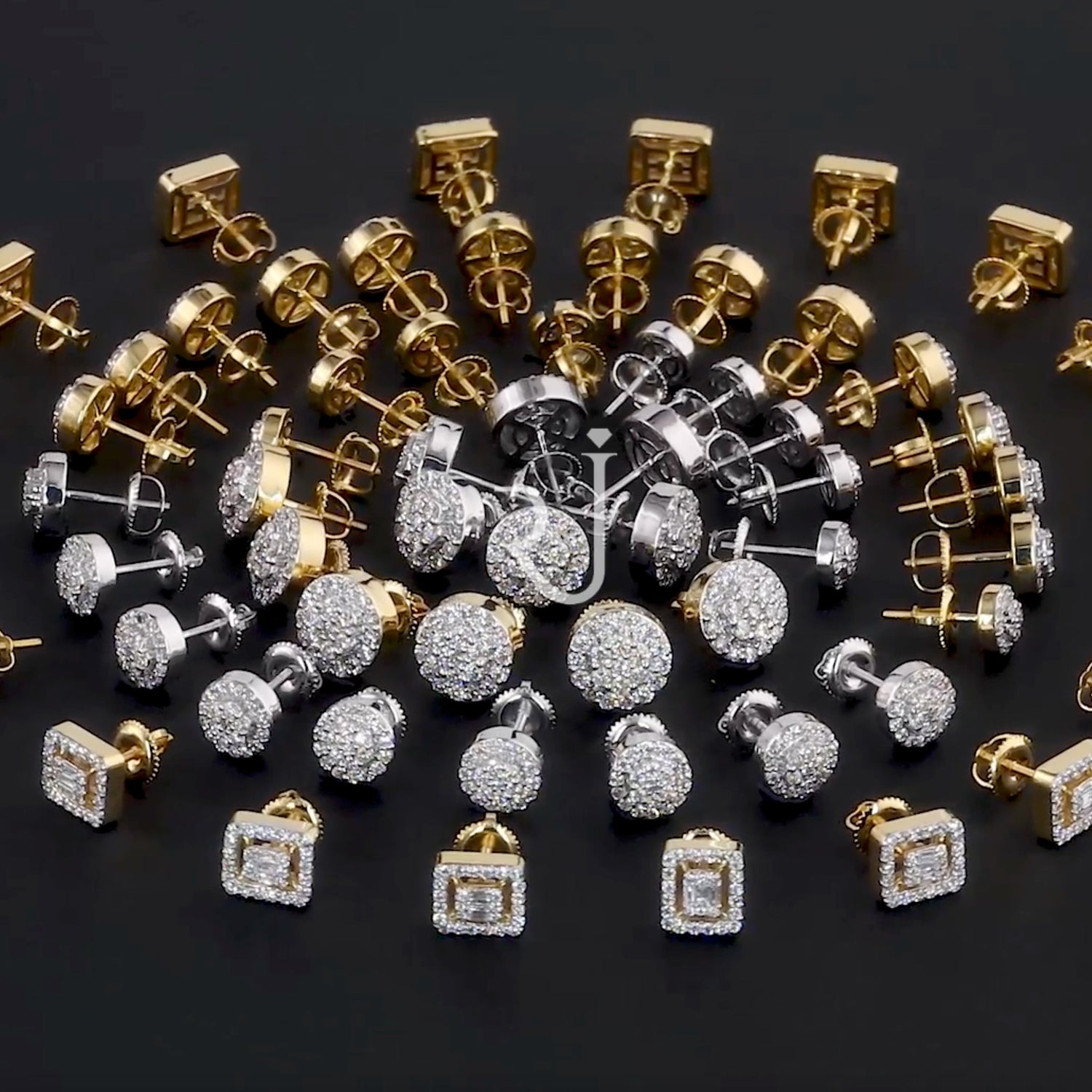 ROE Jewelry Diamond and Gold Stud Earrings Collection 2024