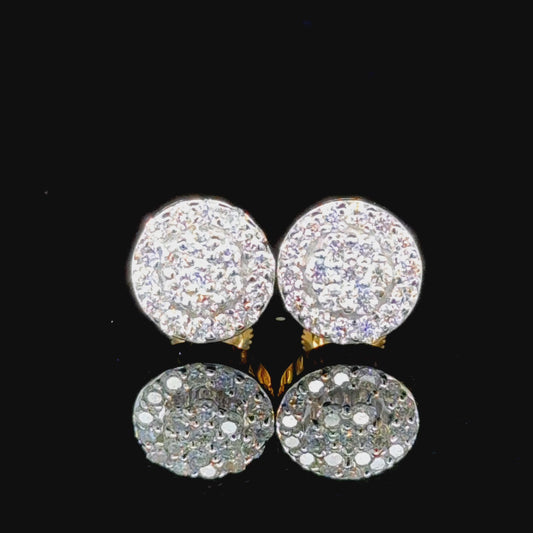 Beautiful Round Diamond Earring by ROE Jewelry Kansas