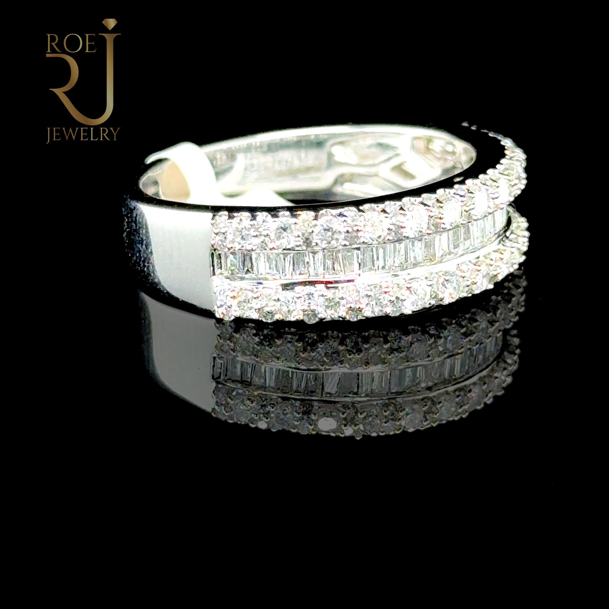 Stunning 1.15ct Diamond Ring in 14K White Gold