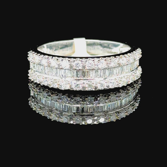 DIAMOND WEDDING\ENGAGEMENT BAND FOR MEN BY ROE JEWELRY KANSAS